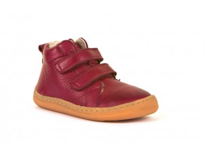 froddo barefoot zimni kotnickove bordo
