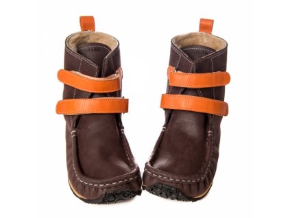 zeazoo yeti sheepskin brown orange
