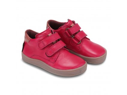 barefoot celorocni bundgaard blake strap tex dark pink