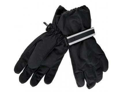 zimni rukavice rukavice mikk line black