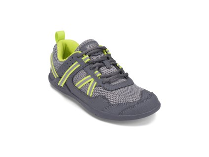 barefoot tenisky xero shoes prio youth grey lime