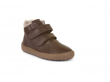 froddo barefoot zimni kotnickove winter furry brown