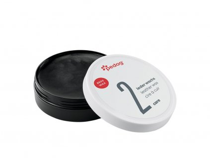 pedag leather wax black