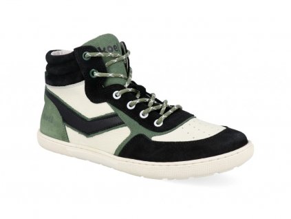 barefoot detske kotnickove koel danish nappa green