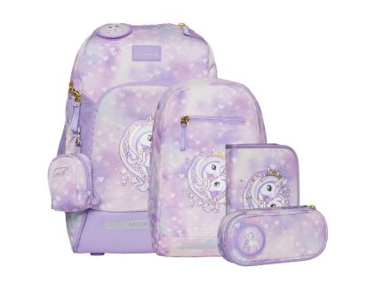beckmann skolni set air flx unicorn princess purple