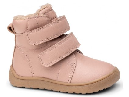 detske barefoot zimni boty protetika beka pink