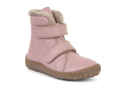 froddo barefoot zimni vyssi kozene kozesina pink