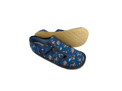detske barefoot prezuvky ktr bare sede bagry