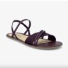 damske barefoot sandaly corfu deep plum1