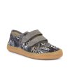 detske barefoot platene tenisky froddo grey fotbal