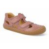 barefoot detske sandaly koel bep napa velcro pld pink ruzove