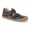 barefoot detske sandaly koel bep napa velcro blue modre
