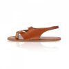 barefoot sandaly shapen mai brown leather3