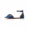 barefoot sandaly shapen petal navy3