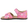 barefoot detske sandaly koel amelia print coral3