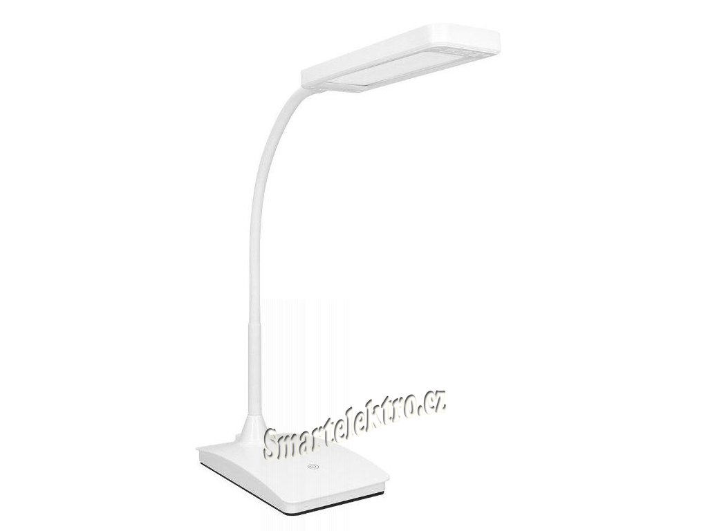 ORNO TOPAZ LED stmívatelná stolní lampa, 360lm, 4000K, bílá - smartelektro