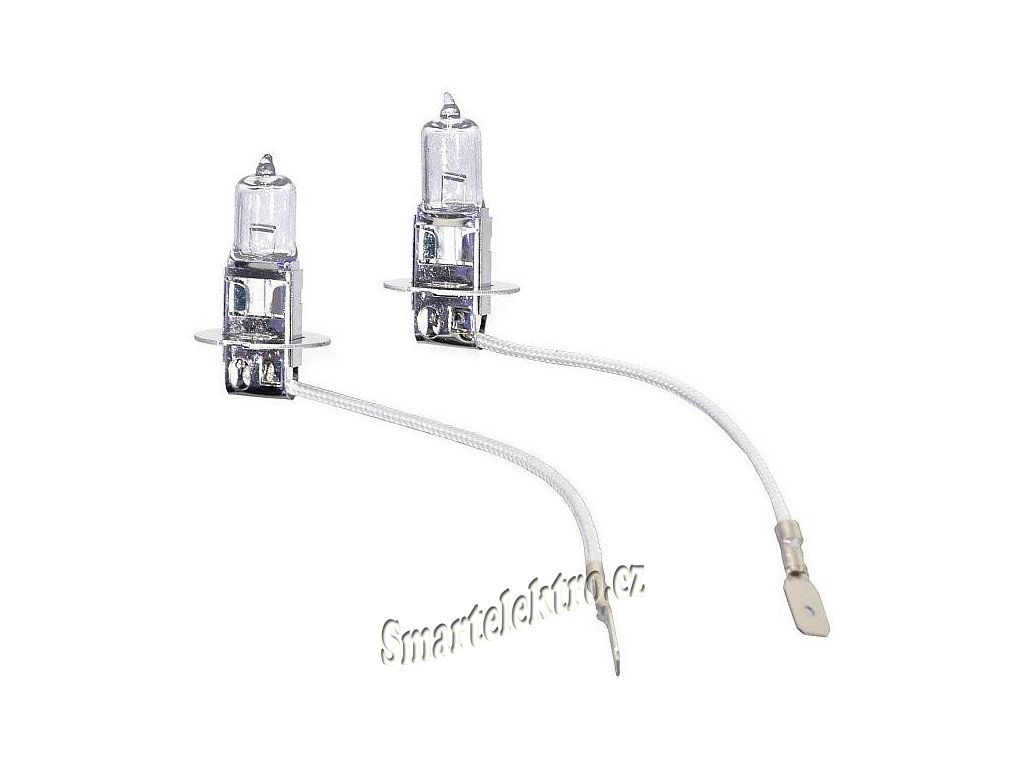 Žárovka 12V H3 Super White 55W Pk22s blister 2ks