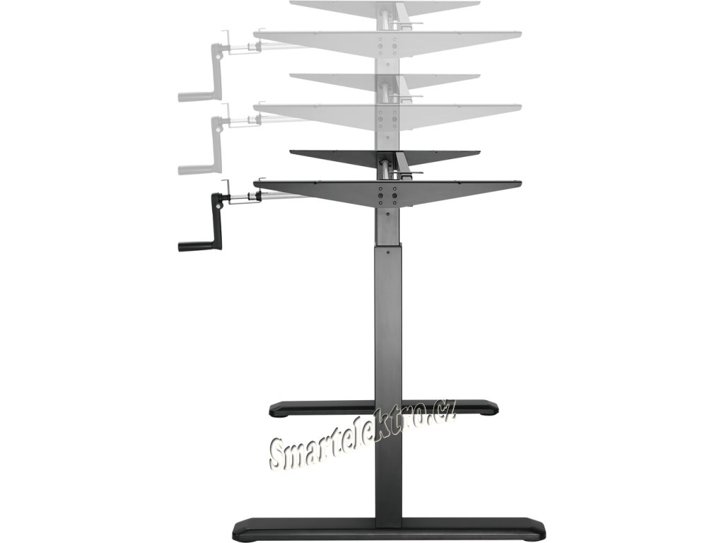Výsledek obrázku pro STELL SOS 3010 SIT-STAND RÁM STOLU MECH.