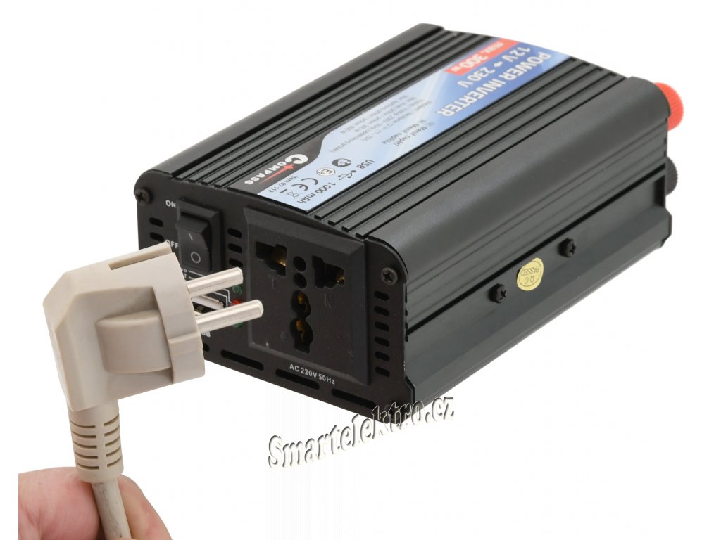 Compass Trafo 12/230V 300W + USB 07112 - smartelektro