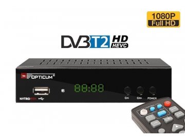 dvb t2 prijimac opticum nytro box h265 hevc
