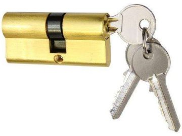 Vložka stavební 30+35 mosaz EURO Zero (3 klíče)