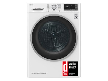 RC 91U2AV3W SUŠIČKA PRÁDLA LG + ZDARMA míčky do sušičky v ceně 399 Kč+1 rok záruky navíc v ceně 1199 Kč