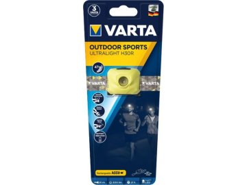 celova svitilna varta 18631 limetkova outdoor sports ultralight led3w nabijeci