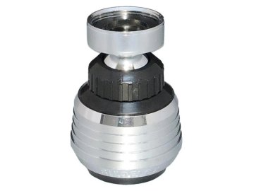 Spořič vody kloubový chrom/černý SIROFLEX S/874