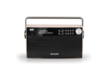 DR-P355 FM/DAB RADIOPŘIJÍMAČ S BT SHARP + ZDARMA osvěžovač vzduchu