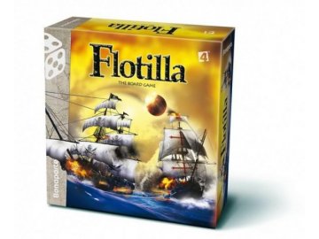 Flotilla námořní bitva společenská hra lodě v krabici 30x30x9cm