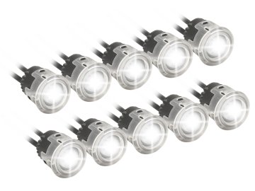 Světla denního svícení 5+5 HIGH POWER LED 12V/24V