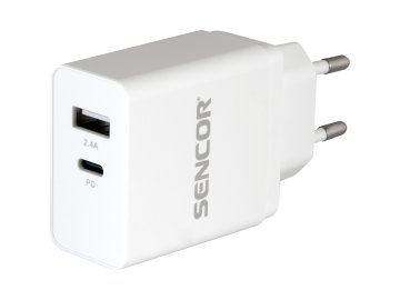 SCH 660 PD NABÍJEČKA USB C+USB A SENCOR