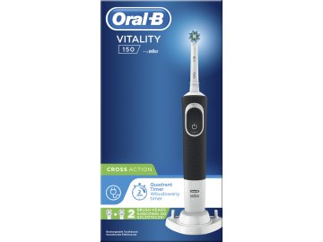 VITALITY 150 CROSS ACTION BLACK ORAL-B