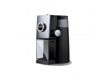 Mlýnek na kávu elektrický s mlecími kameny - DOMO DO42440KM  + ZDARMA  kuchyňská chňapka