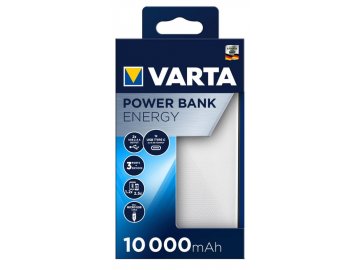 VARTA powerbanka Energy, 10000mAh, USB-C, 2xUSB, 57976