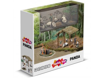 BGA 1031 Panda BUDDY TOYS