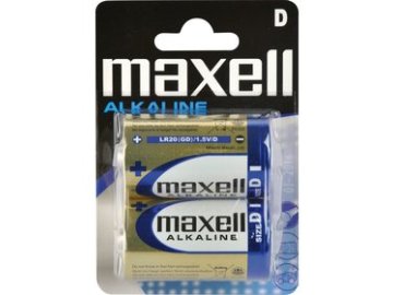 Baterie MAXELL Alkaline D 2ks
