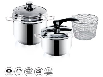 Sada hrnců ORION Profi Duo tlakový 5l+3.5l