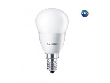 led zarovka philips e14 5w 2700k 230v p45 fr p312647