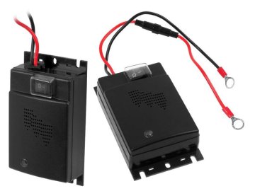 Ultrazvukový plašič odpuzovač kun do auta LTC LX0G10, DC 12/24V + ZDARMA 2ks alk.baterií R06