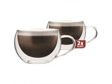 SKLENICE CAPUCCINO 300 ML MAXXO 2 ks