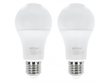 REL 21 LED A60 2x12W E27 WW RETLUX