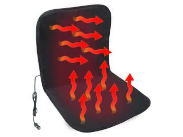 Potah sedadla vyhřívaný 12V BLACK 04114