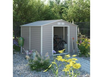 Zahradní domek G21 GAH 884 - 277 x 319 cm, šedý  #GUFTS#ZDARMA grilovací nářadí v ceně 340 Kč