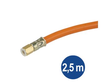 vyr 3686 Plynova hadice 2 5 m s koncovkami 2x M9x0 75 Meva 4383