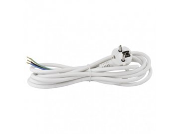 Kabel flexo 3x0,75mm 3m bílá S14373