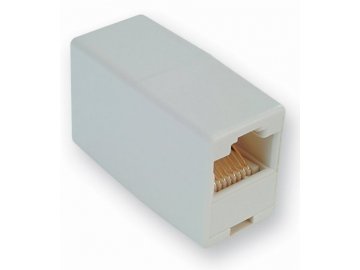 Spojka, RJ45 zdířka - RJ45 zdířka, sáček SRJP-01