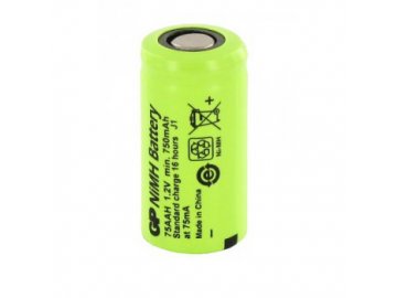 Akumulátor GP 75AAH 2/3AA 1,2V 750mAh Ni-MH