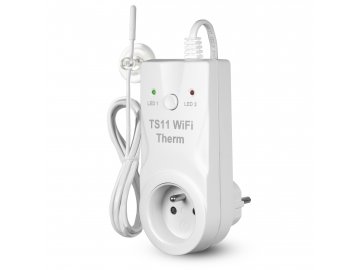 ELEKTROBOCK WiFi teplotní zásuvka TS11 WiFi Therm  + ZDARMA 2 ks baterie alk.AAA