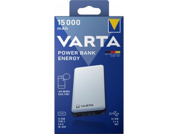 Záložní zdroj energie VARTA Power Bank ENERGY 150000mA 57977